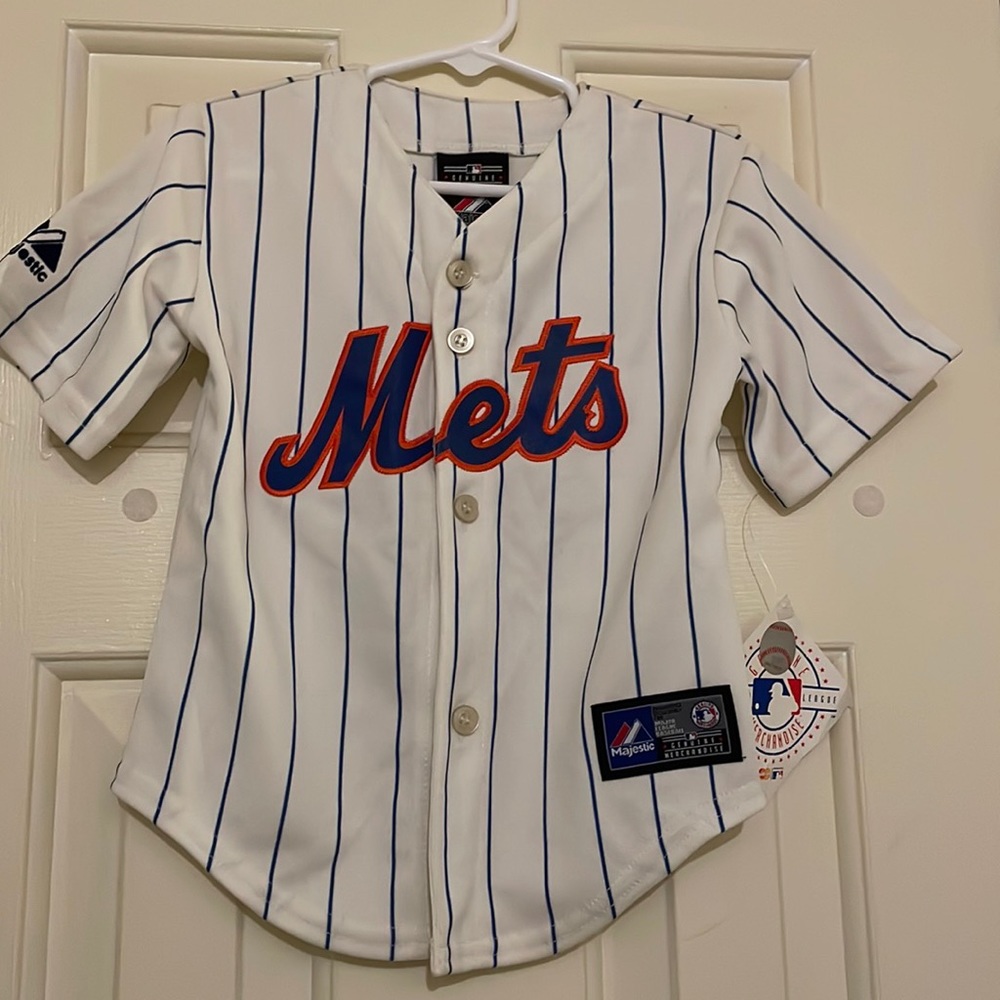 COPY - COPY - Mets majestic jersey toddler size 2T unisex boys or girls kids